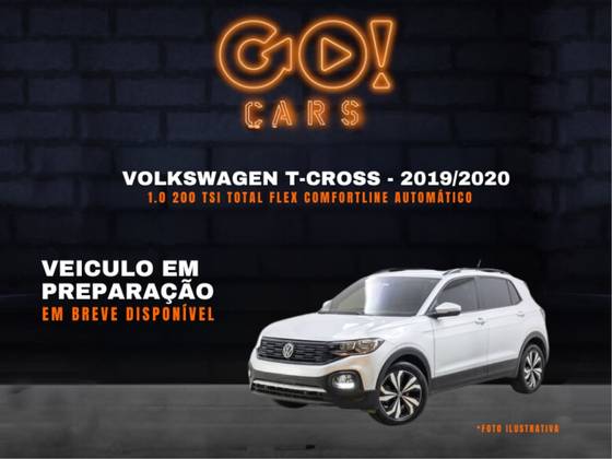 VOLKSWAGEN T-CROSS 1.0 200 TSI TOTAL FLEX COMFORTLINE AUTOMÁTICO
